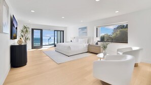 Luksushus, flere senger, adgang til basseng, havutsikt (Morning View Malibu)