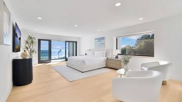 Rumah Mewah, Beberapa Tempat Tidur, akses ke kolam renang, pemandangan samudra (Morning View Malibu) | 6 kamar tidur dan didekorasi berbeda-beda