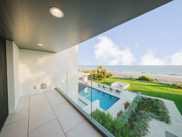 Luxury House, Multiple Beds, Pool Access, Ocean View (Morning View Malibu) | View from room