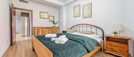 1 makuuhuone, silitysrauta/-lauta, Wi-Fi, vuodevaatteet