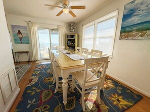 Dining - A Sense of Porpoise - 4 BR Oceafront Townhome in Southern Shores (Southern Shores)