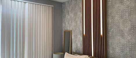 1 habitación, tabla de planchar con plancha, wifi y ropa de cama