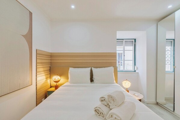 1 bedroom, iron/ironing board, travel crib, WiFi