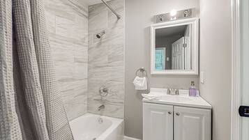 Towels, soap, toilet paper