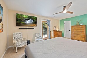 2 bedrooms, desk, iron/ironing board, free WiFi