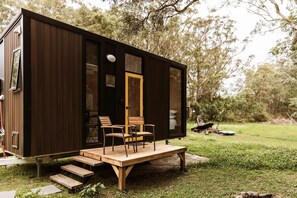 Terrace/patio - Yarriabinni Escape 2 by Tiny Away (Stuarts Point)