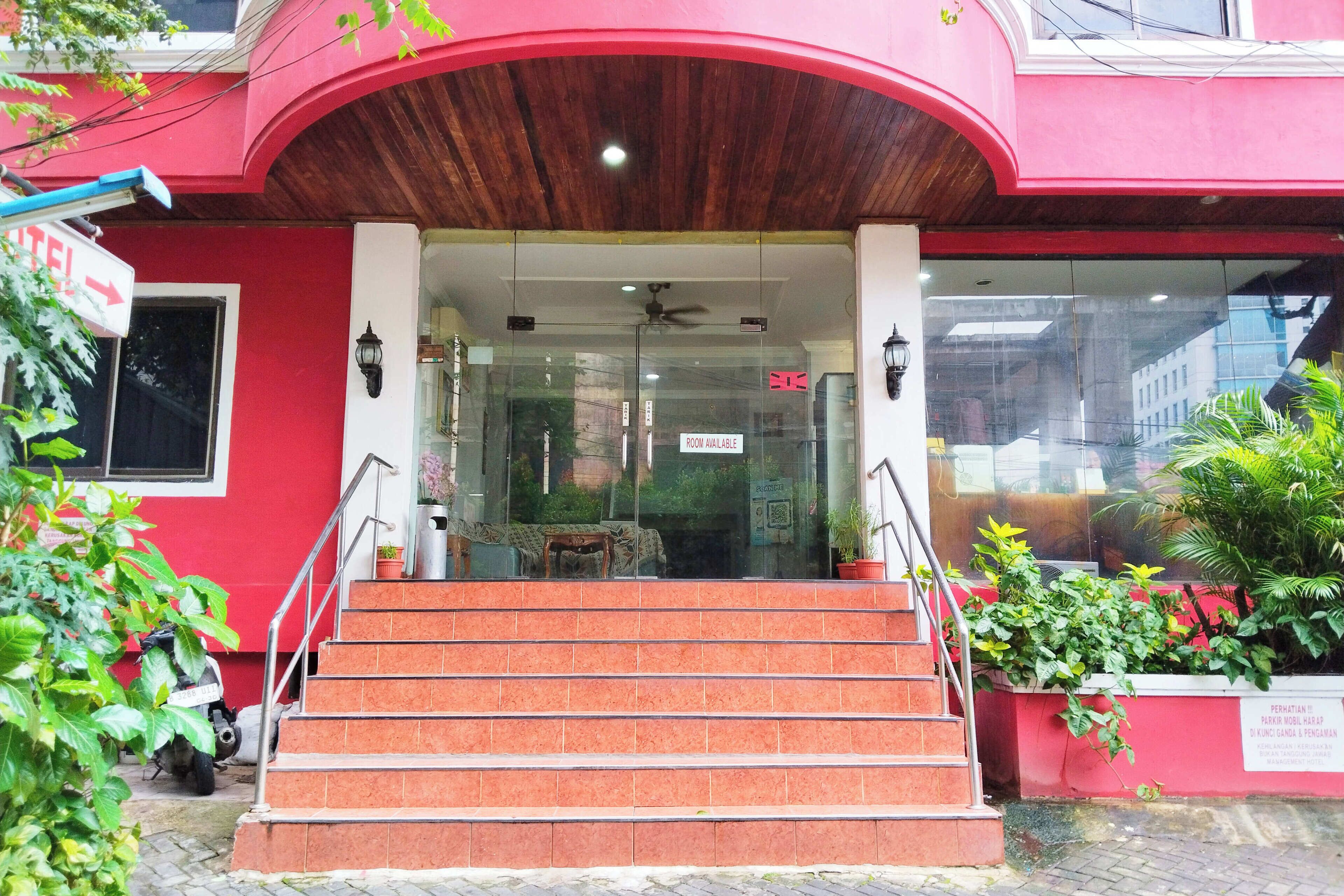 Entrada de la propiedad