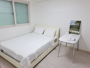 2 室のベッドルーム、WiFi、ベッドシーツ