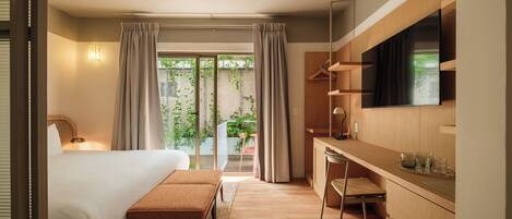 Deluxe Suite, 2 Bedrooms | Television