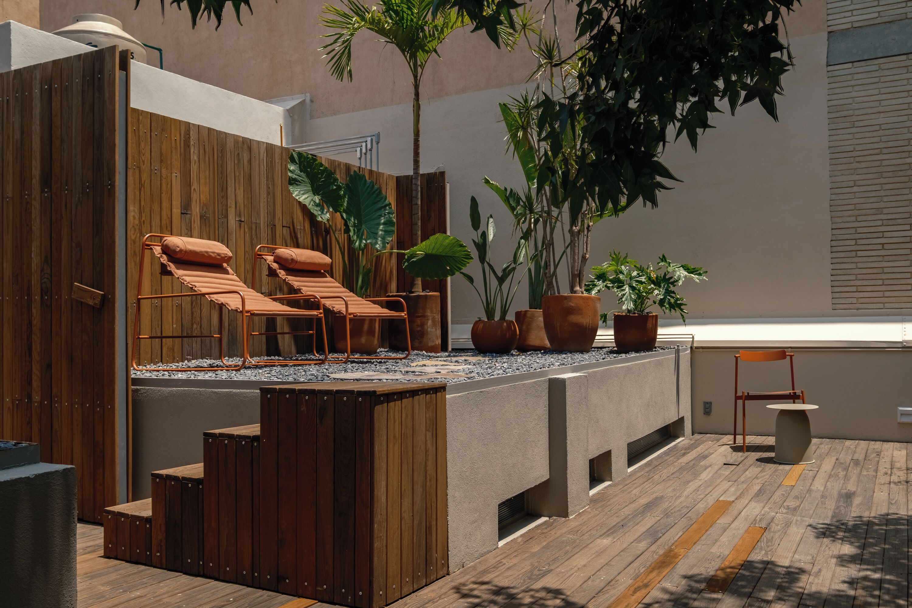 Terraza en la azotea