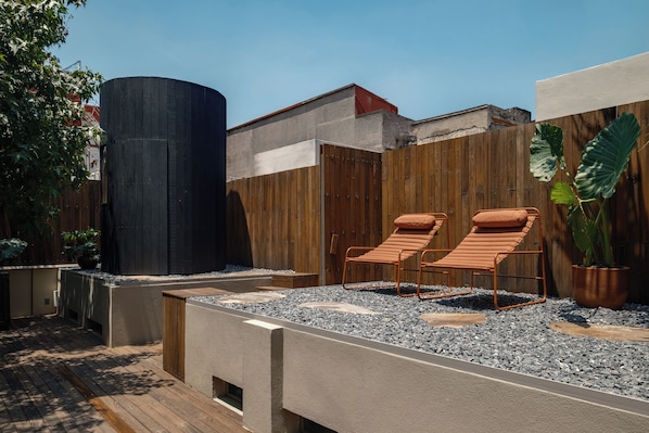 Rooftop terrace