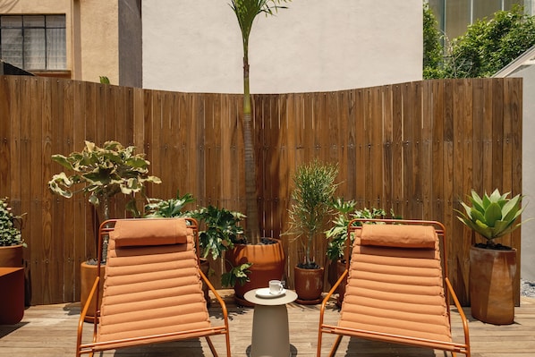 Rooftop terrace