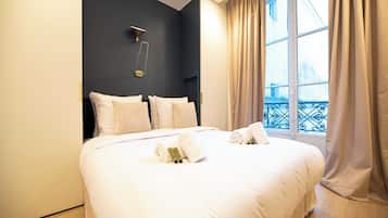 Appartement | 2 chambres, espace de travail pour ordinateur portable