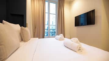 Apartamento | 2 quartos, espaço de trabalho para notebook