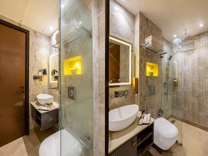 Superior Double Room, City View | Bathroom | Slippers - The Bella Express  (New Delhi)