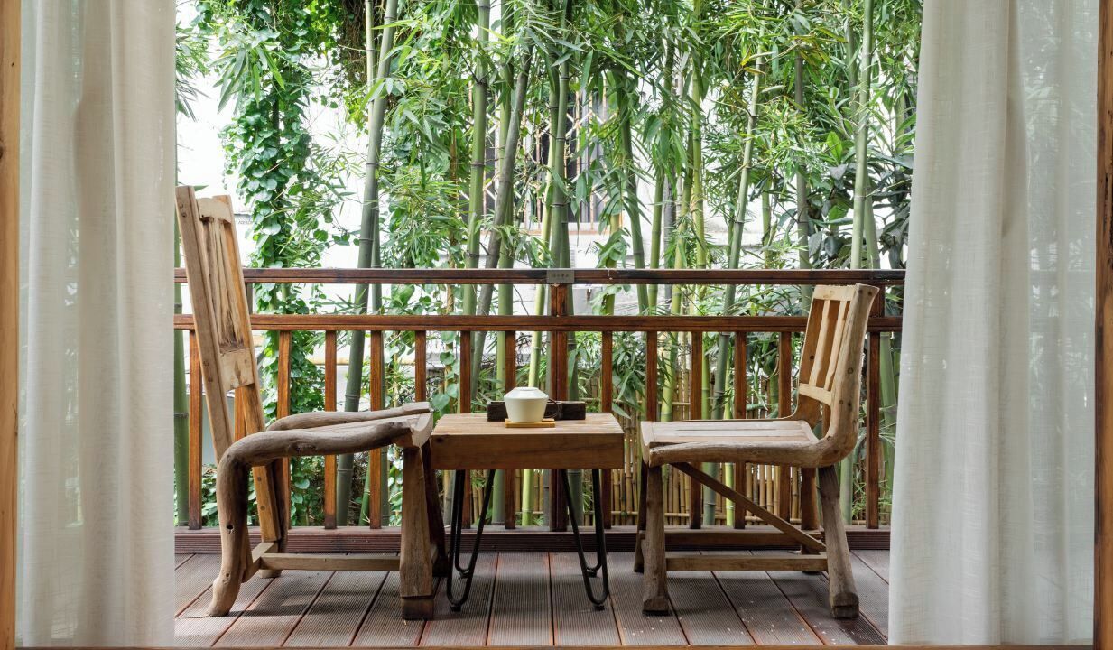 Suite Executive, 1 letto king con divano letto, balcone, al piano ammezzato | Terrazza/patio