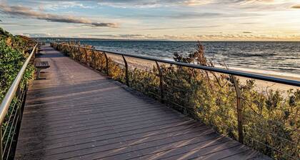 Waterfront Haven with Deck, Marina Views & Parking