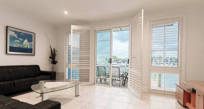 Waterfront Haven with Deck, Marina Views & Parking