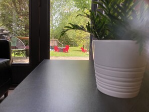 Departamento superior, cocina, vista a la alberca | Vista desde la habitación