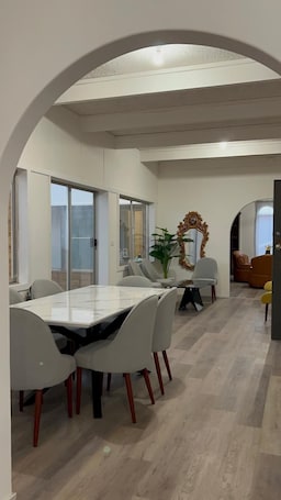 Área de sala de estar. Ouyen Motel