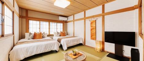 4 makuuhuonetta, silitysrauta/-lauta, Wi-Fi, vuodevaatteet