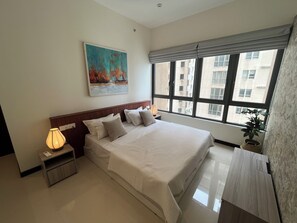 Deluxe Apartment, 2 Bedrooms, Kitchen, City View