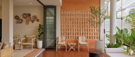 Fachada de la propiedad