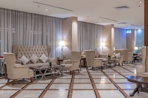 Àrea amb seients del vestíbul