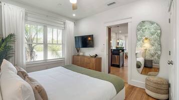 1 soverom, strykejern/-brett, wi-fi og sengetøy