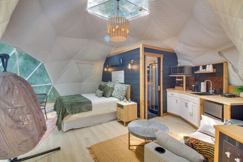Unique Dome Home w/ Deck in Smoky Mountains