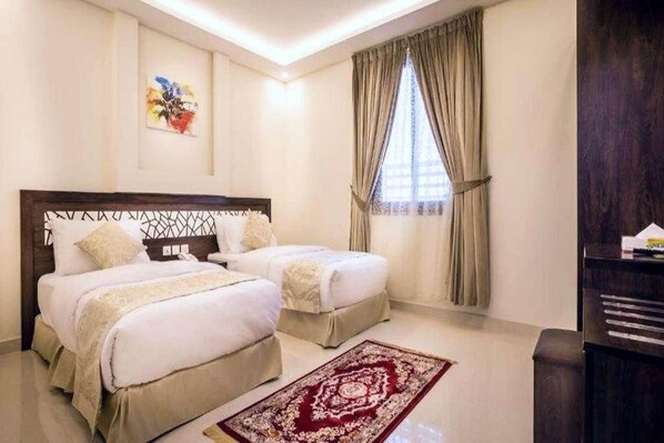 1 bedroom, desk, free WiFi, bed sheets