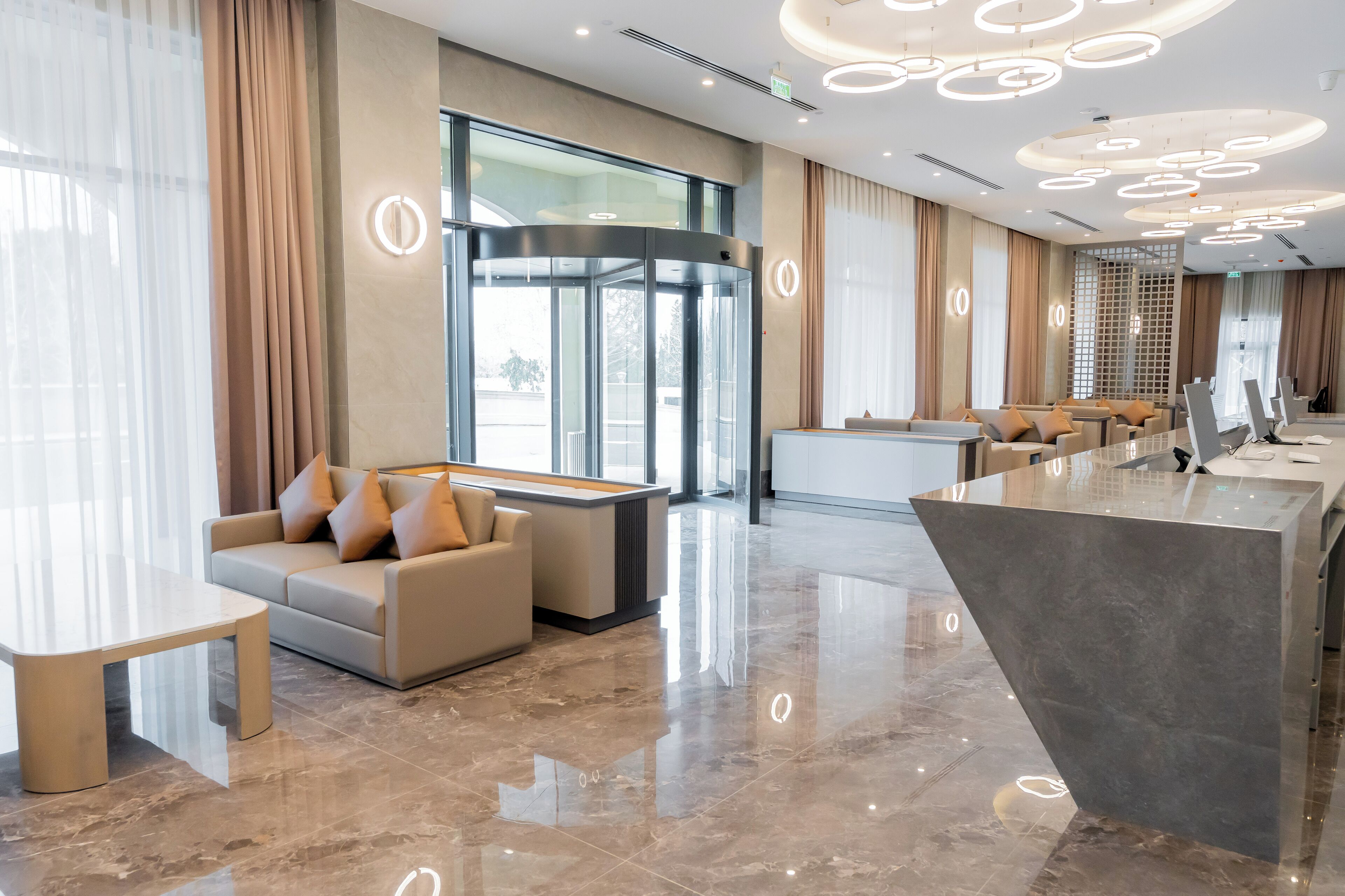 Reception hall