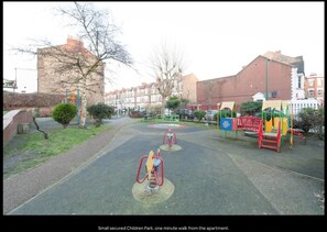 Apartment, 2 Schlafzimmer, Terrasse | Kinderbereich