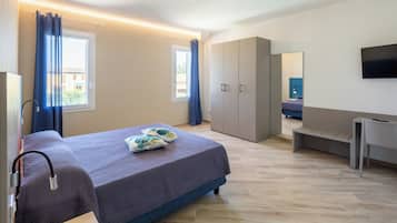 Chambre Double Supérieure, vue piscine