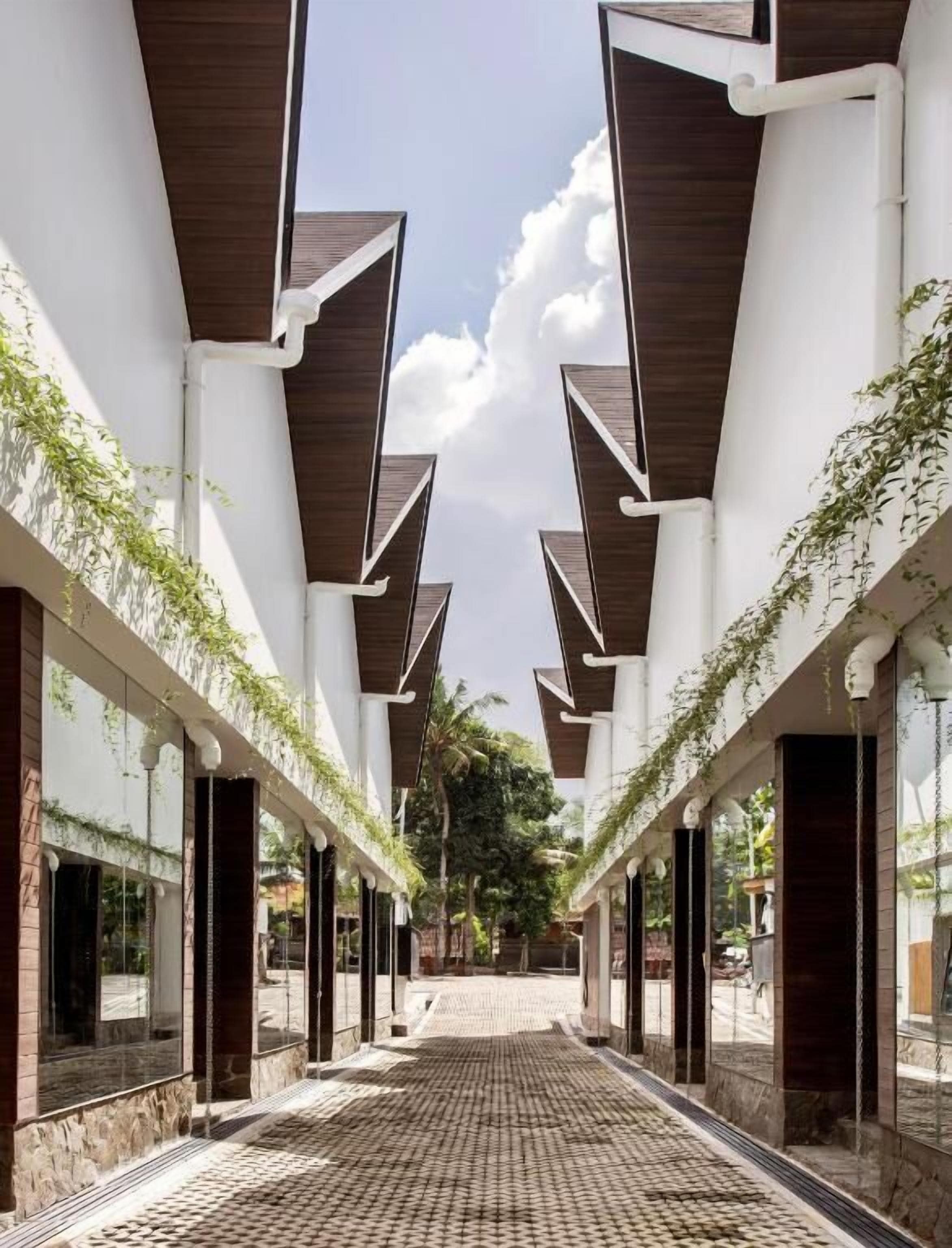 Fachada de la propiedad