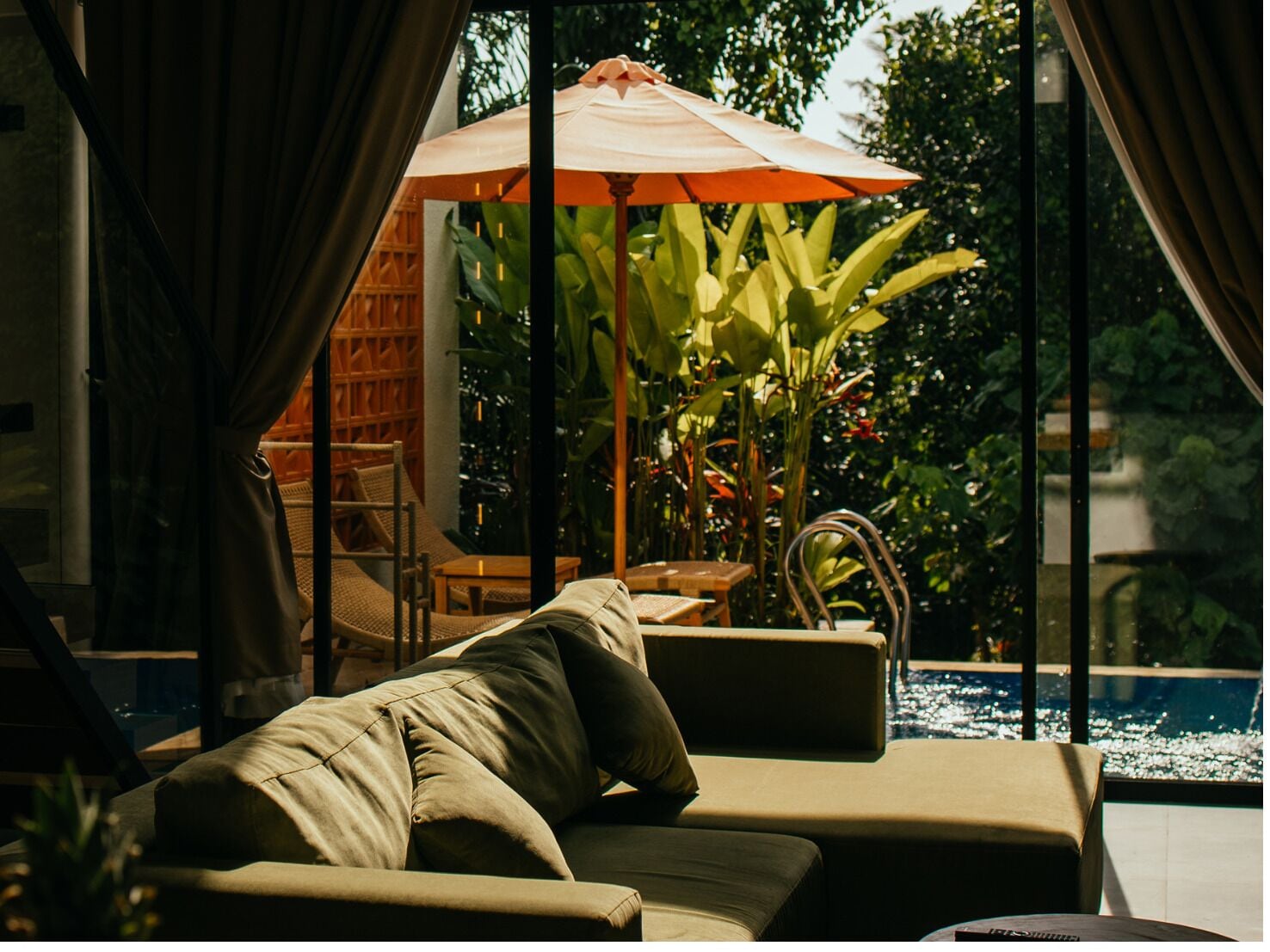 One Bedroom Jungle Pool Villa | Zona de estar
