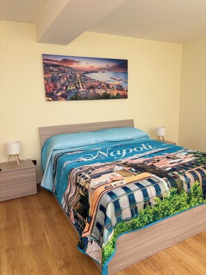 1 bedroom, iron/ironing board, bed sheets