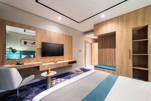 Kamar Deluks | Setrika/meja setrika dan Wi-Fi gratis