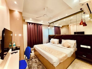 Habitación Deluxe doble | Escritorio y wifi gratis