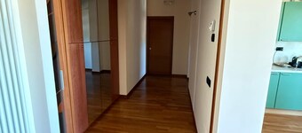 Elegant penthouse located in a very central area, just a few steps from the sea.