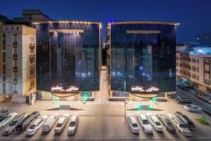 Façana frontal de l'allotjament