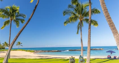 O-523 Sunset Hale Retreat - Ko Olina Beach Villa. Steps to the Pool and Beach!