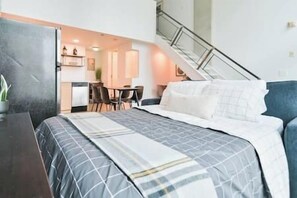 1 chambre, fer et planche Ă repasser, Wi-Fi, literie fournie