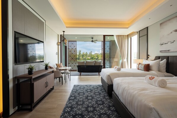 Comfort appartement, uitzicht op meer, aan het meer | Geluiddichte muren, gratis wifi, beddengoed