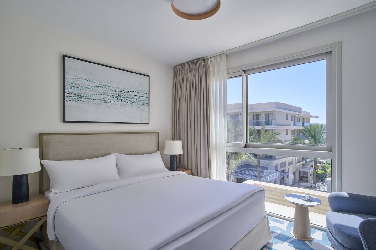 In-room safe, desk, blackout curtains, iron/ironing board