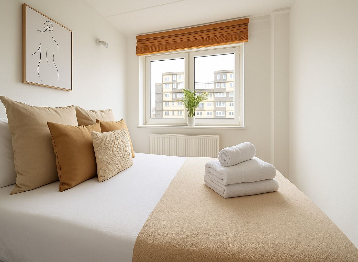 เบสิกอพาร์ทเมนท์ | เตารีด/โต๊ะรีดผ้า, Wi-Fi ฟรี