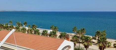 Vue depuis lâhĂ©bergement