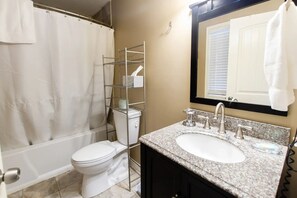 Hair dryer, towels
