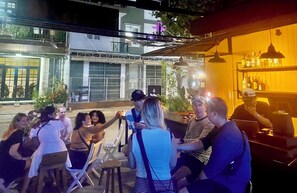 Front of property – evening/night - Dom Hostel and Bar (Da Nang)