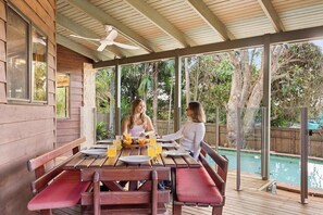 Outdoor dining